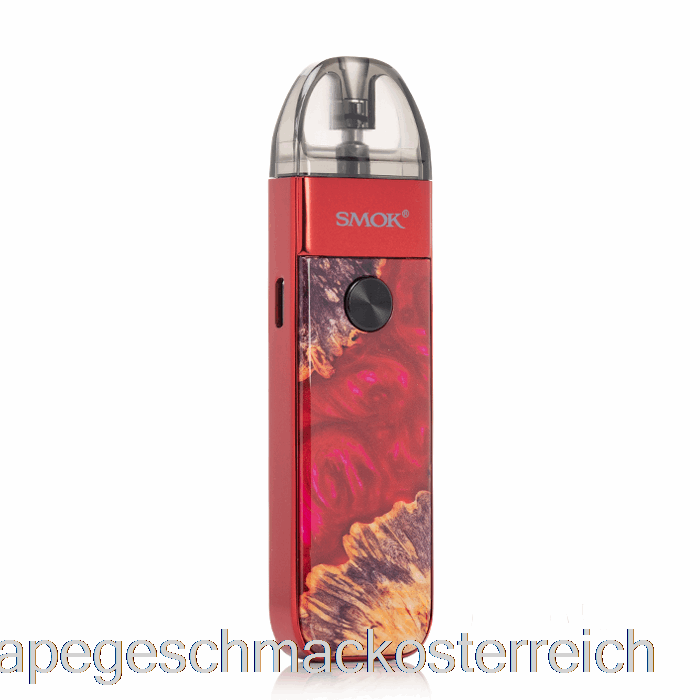 Smok Pozz Pro 25 W Pod-System, Rot, Stabilisierender Holz-Vape-Geschmack
